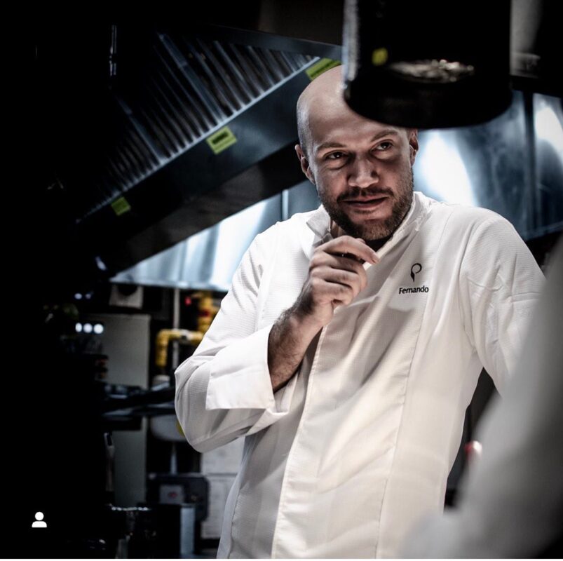 Chef Fernando Arévalo on topchefsbiography.org